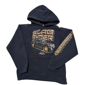 Mad Engine Slab Ryder Kids Hoodie Black SUV Graphic Sweatshirt XL